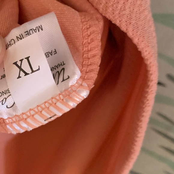 Coral mini skater skirt - Picture 2 of 4